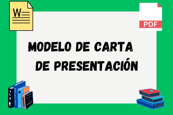 Modelo de carta de presentación